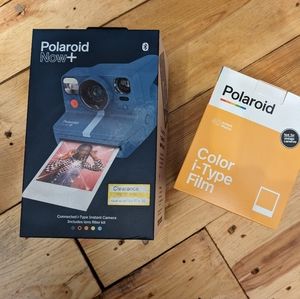 Polaroid Now+ w/ 40 color I type instant photos